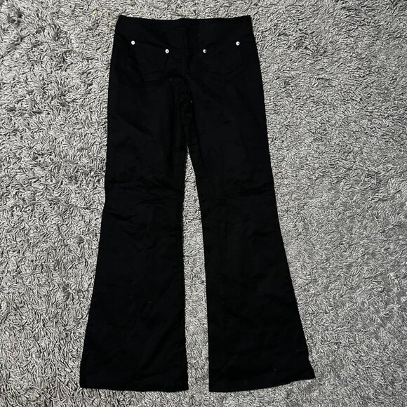 Y2K Lispy Low Rise Flares Size L - Picture 1 of 8